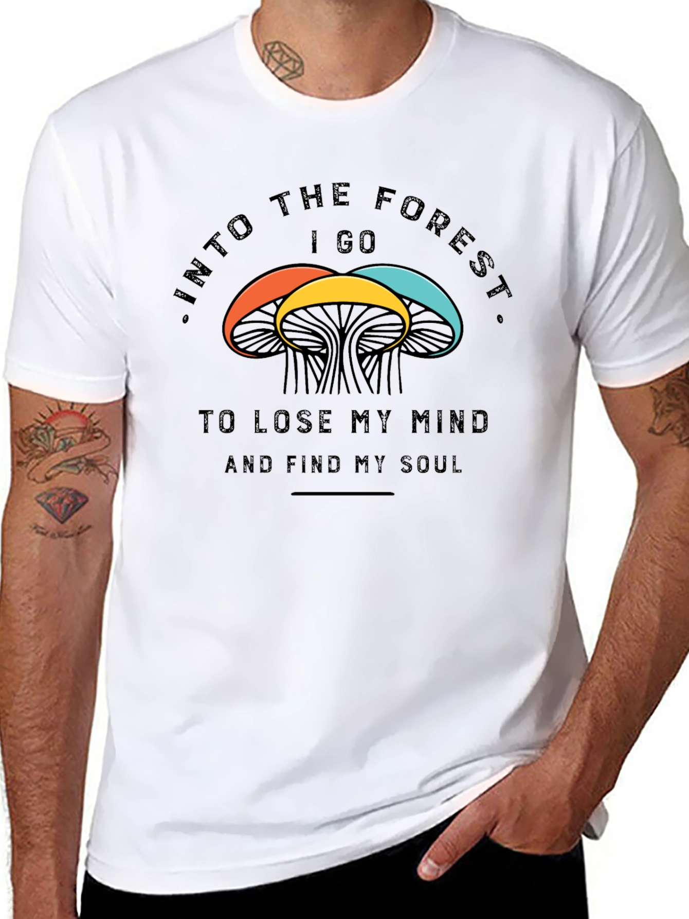 Into the Forest Mushroom T-Shirt