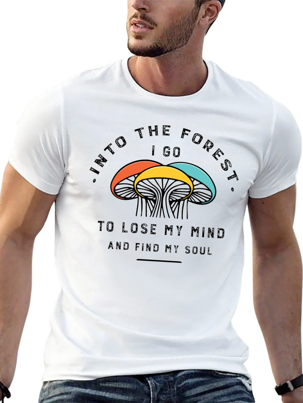 Into the Forest Mushroom T-Shirt