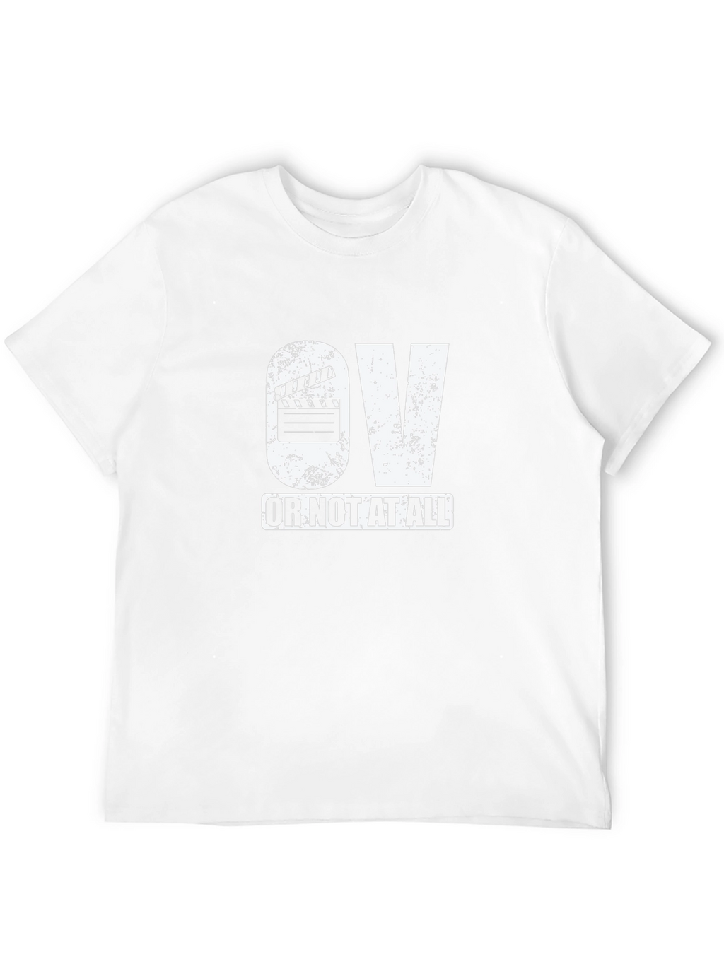 OV Or Not At All Black Graphic Tee