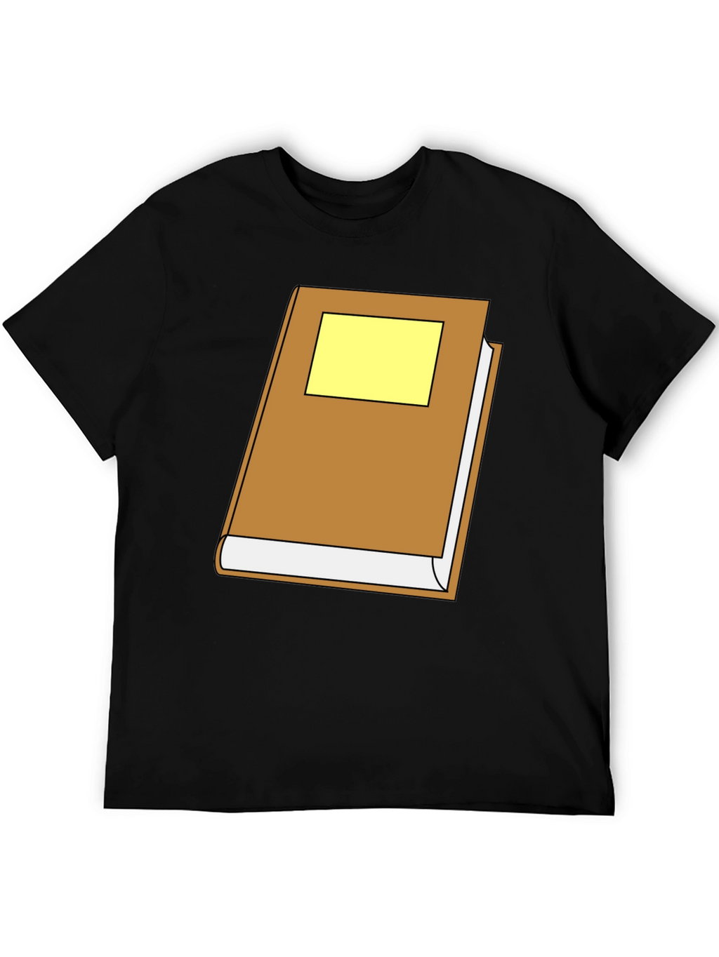 Bookworm Tee: Novelty Book Graphic T-Shirt