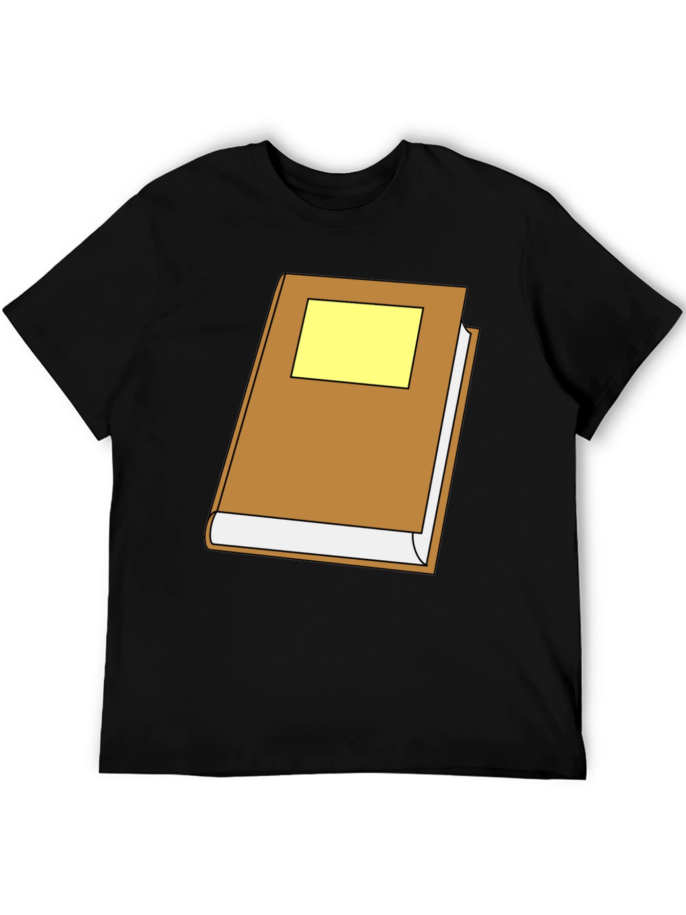 Bookworm Tee: Novelty Book Graphic T-Shirt