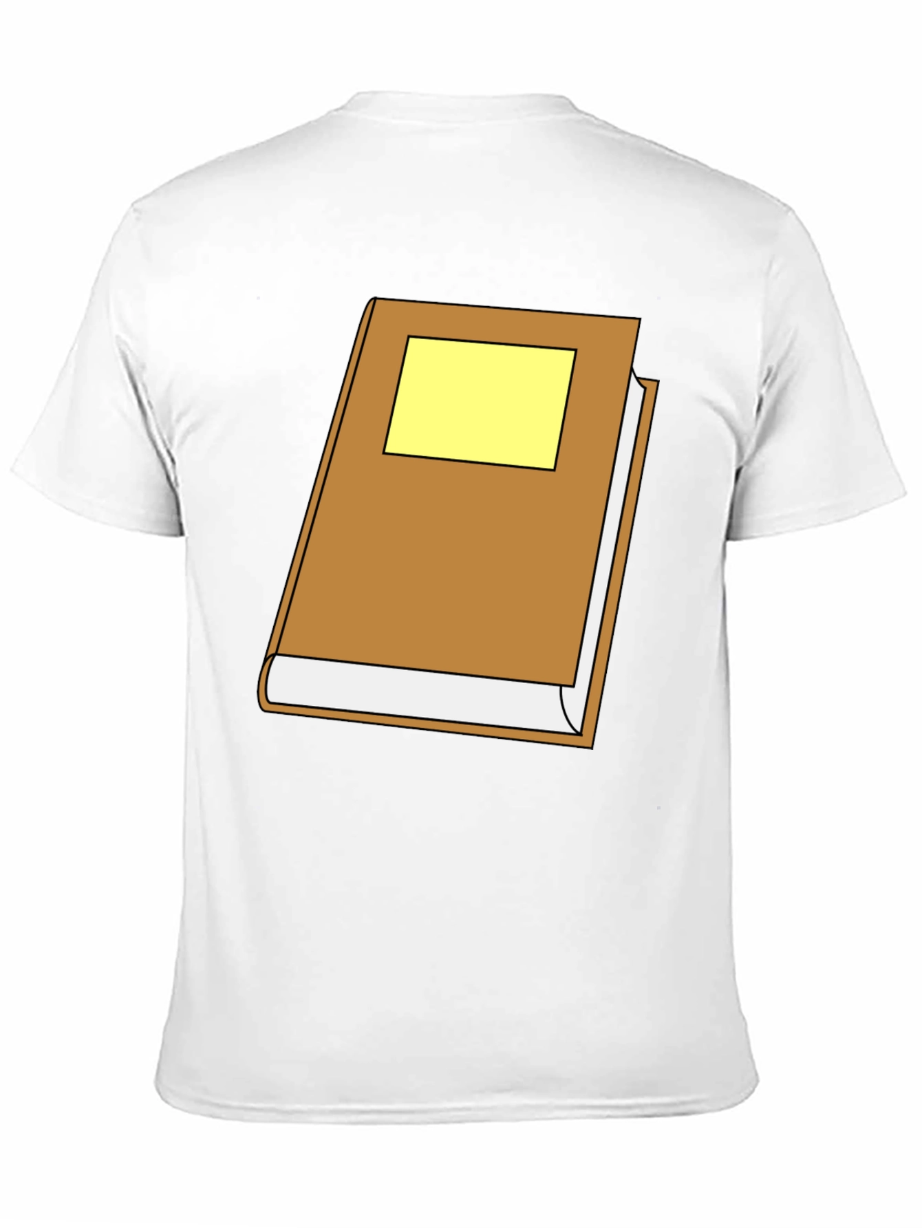 Bookworm Tee: Novelty Book Graphic T-Shirt