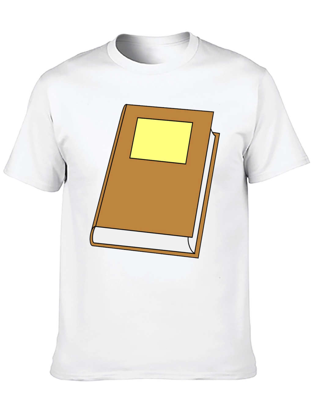 Bookworm Tee: Novelty Book Graphic T-Shirt