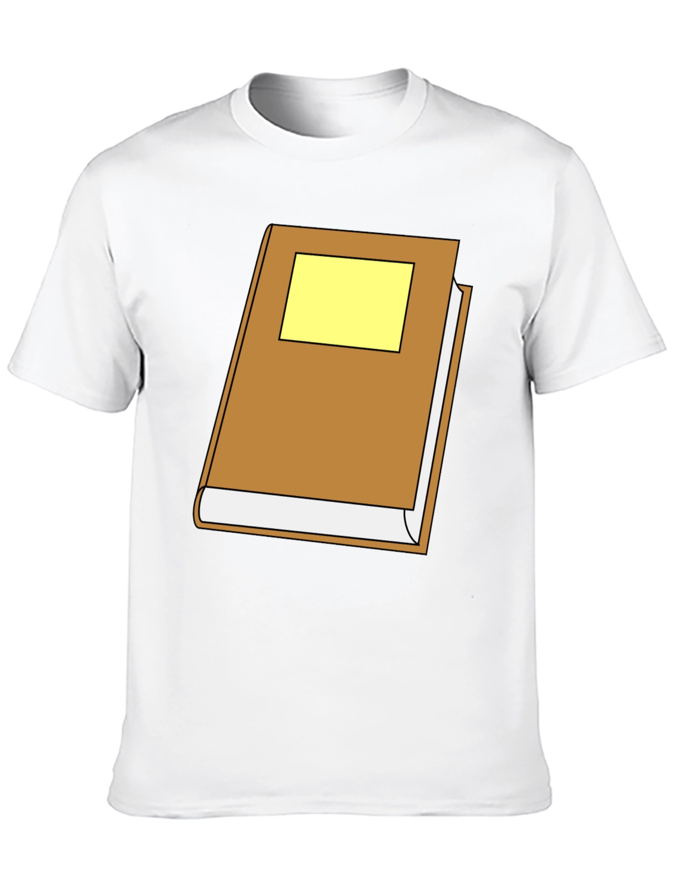 Bookworm Tee: Novelty Book Graphic T-Shirt