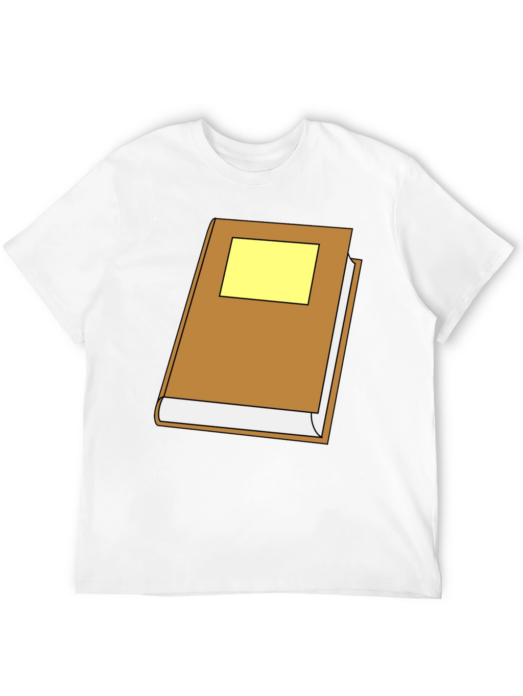 Bookworm Tee: Novelty Book Graphic T-Shirt