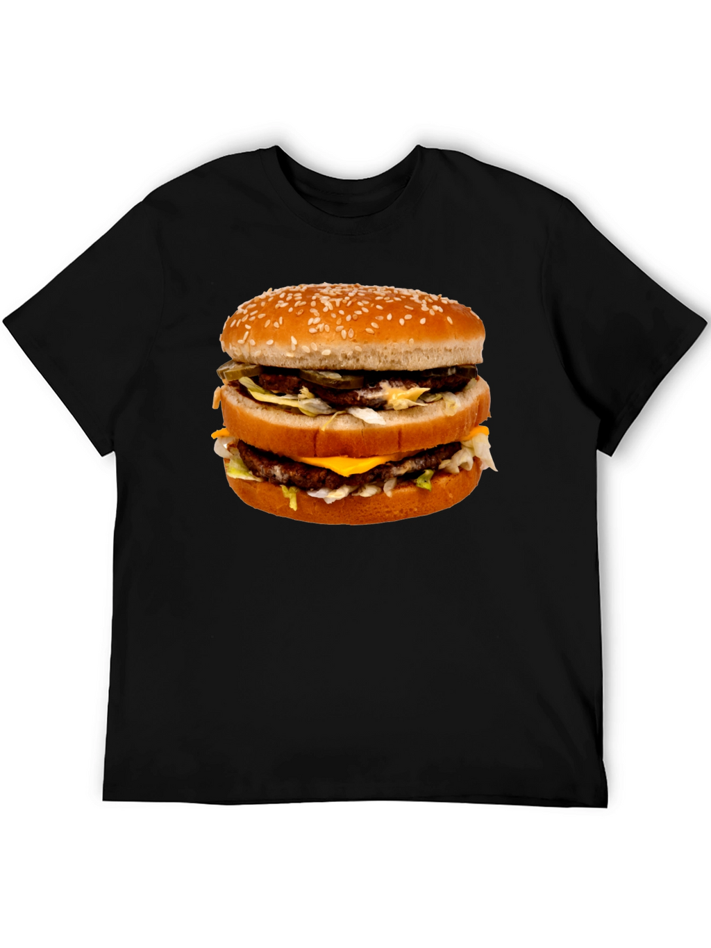Big Mac Burger Graphic Tee - Food Lovers T-Shirt