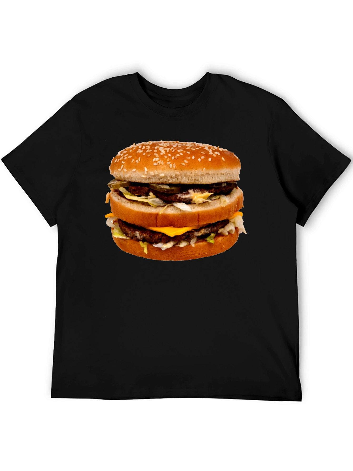 Big Mac Burger Graphic Tee - Food Lovers T-Shirt