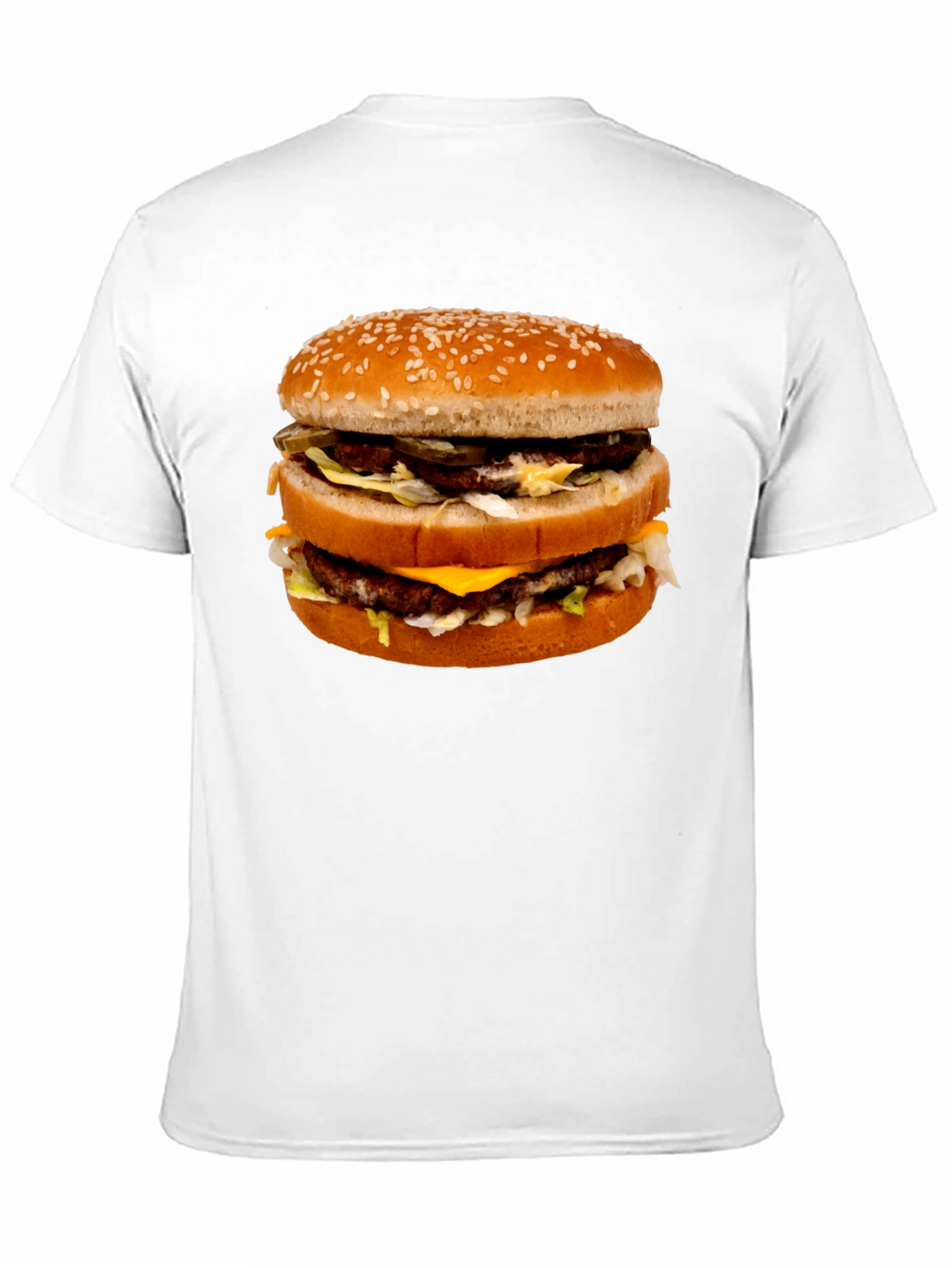 Big Mac Burger Graphic Tee - Food Lovers T-Shirt