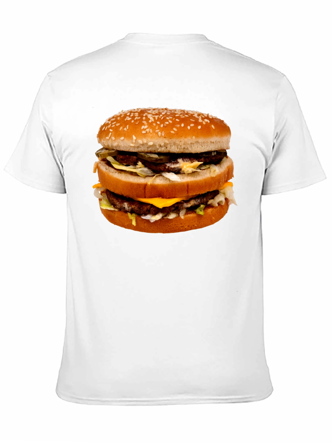 Big Mac Burger Graphic Tee - Food Lovers T-Shirt