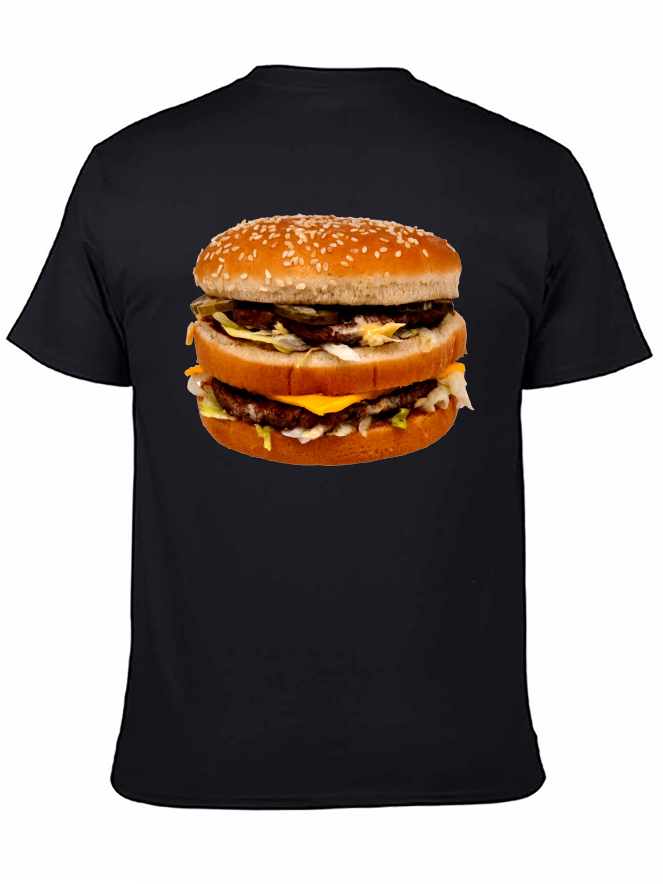 Big Mac Burger Graphic Tee - Food Lovers T-Shirt