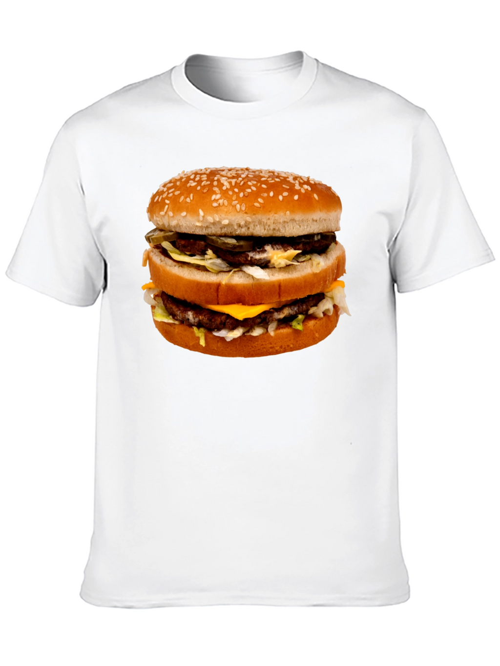 Big Mac Burger Graphic Tee - Food Lovers T-Shirt