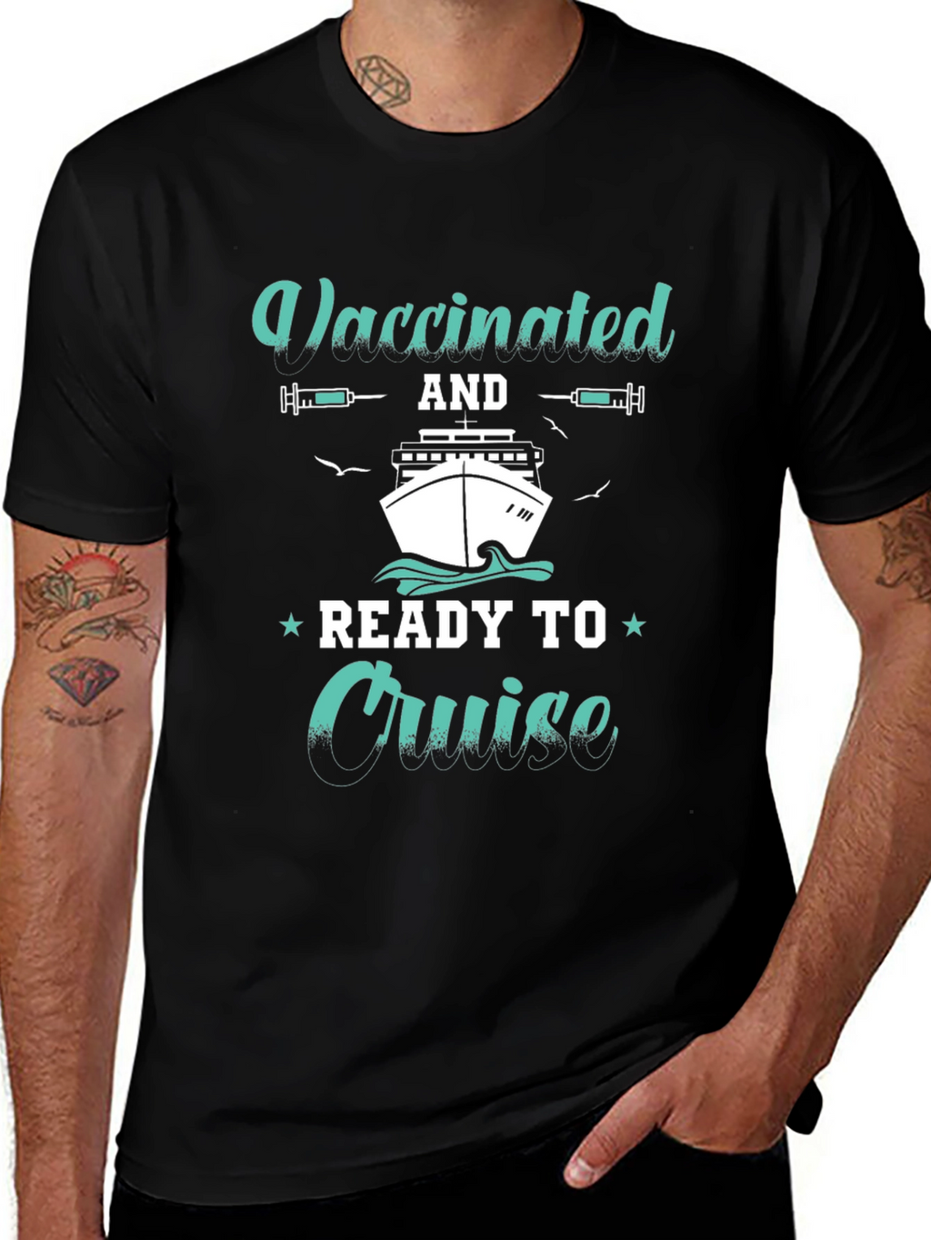 Vaccinated and Ready to Cruise T-Shirt