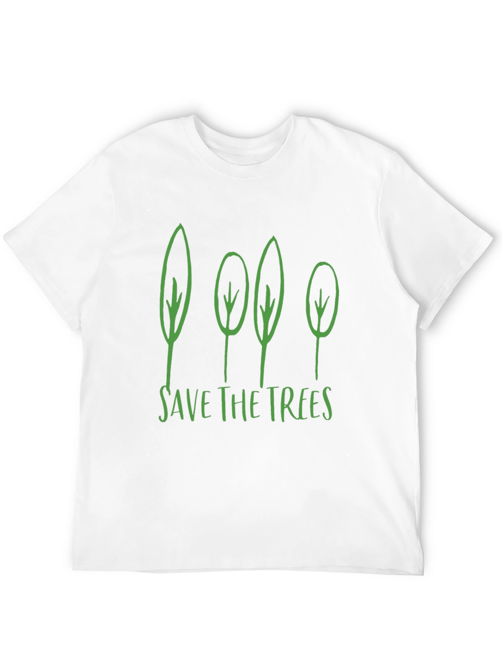 Save The Trees Graphic Tee - Eco-Friendly Shirt