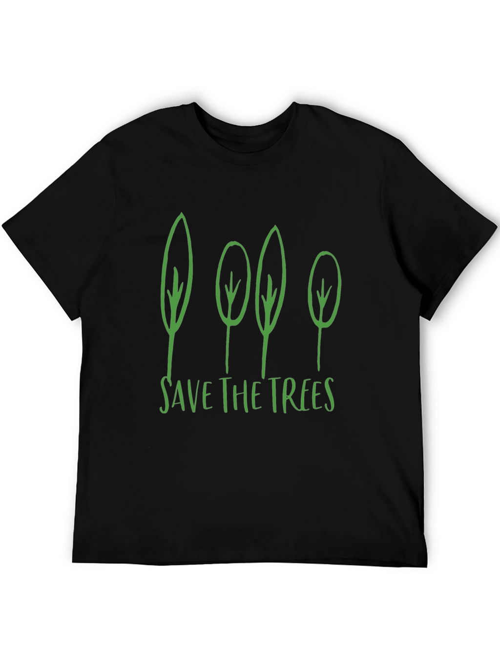 Save The Trees Graphic Tee - Eco-Friendly Shirt