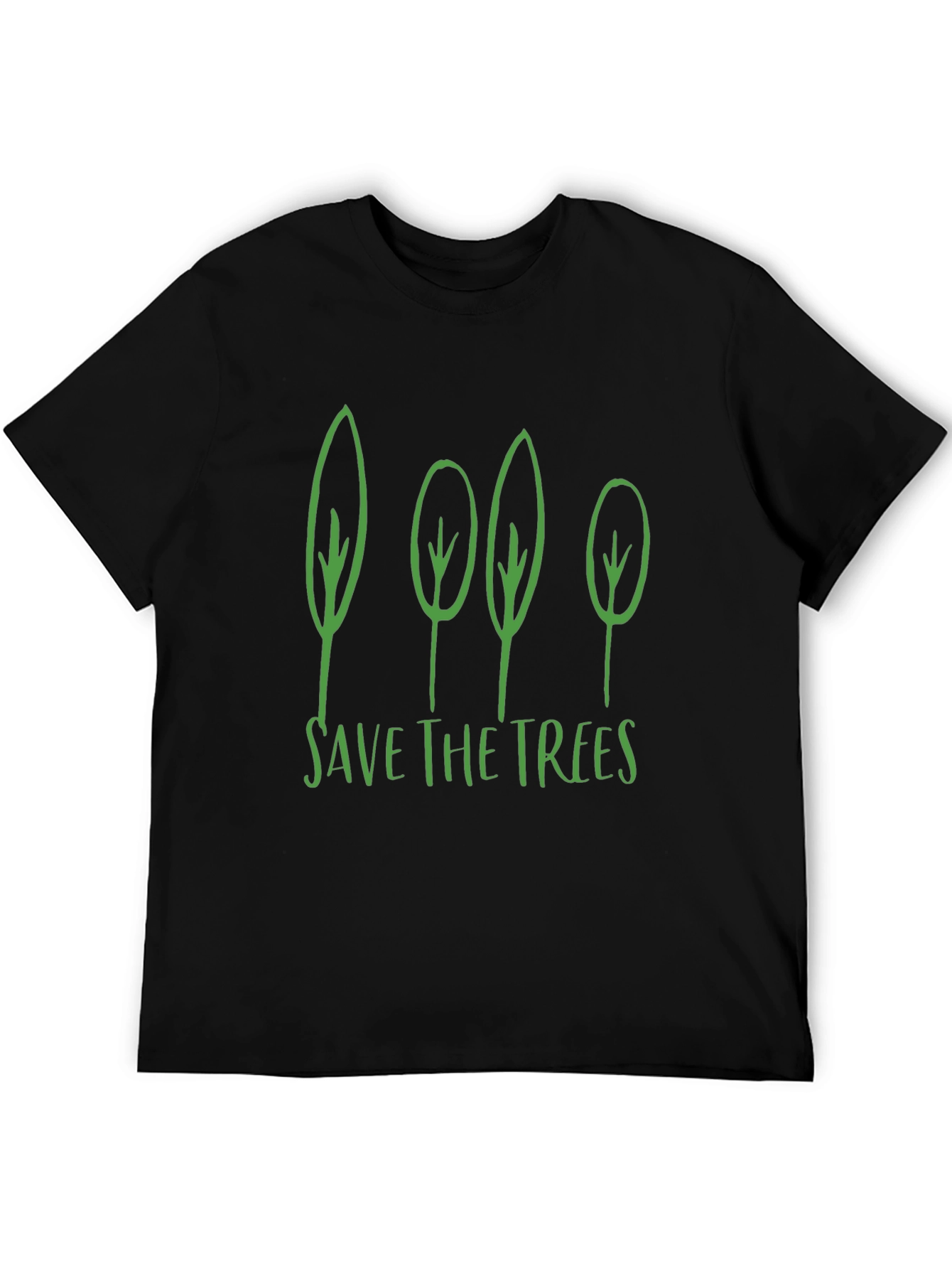 Save The Trees Graphic Tee - Eco-Friendly Shirt