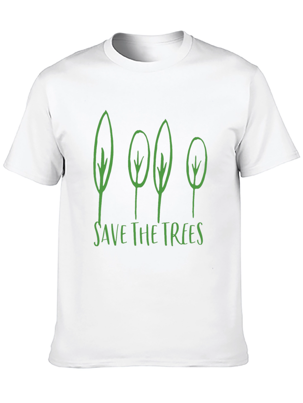 Save The Trees Graphic Tee - Eco-Friendly Shirt