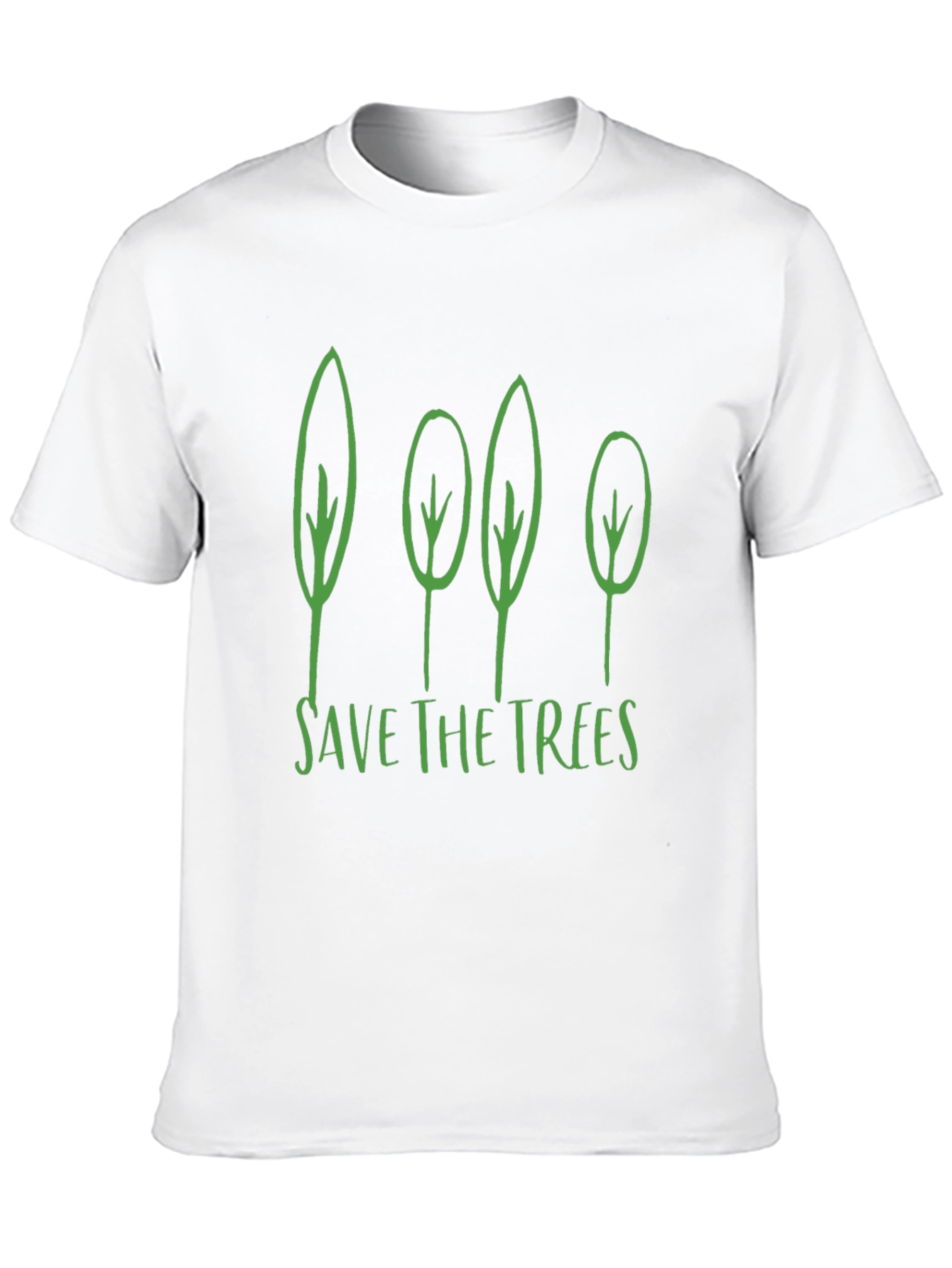 Save The Trees Graphic Tee - Eco-Friendly Shirt