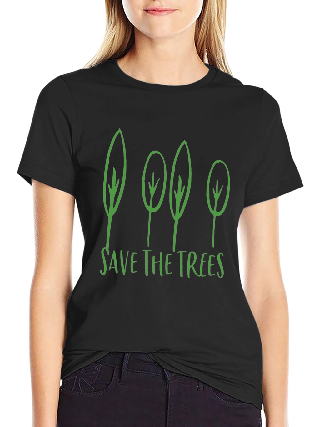 Save The Trees Graphic Tee - Eco-Friendly Shirt