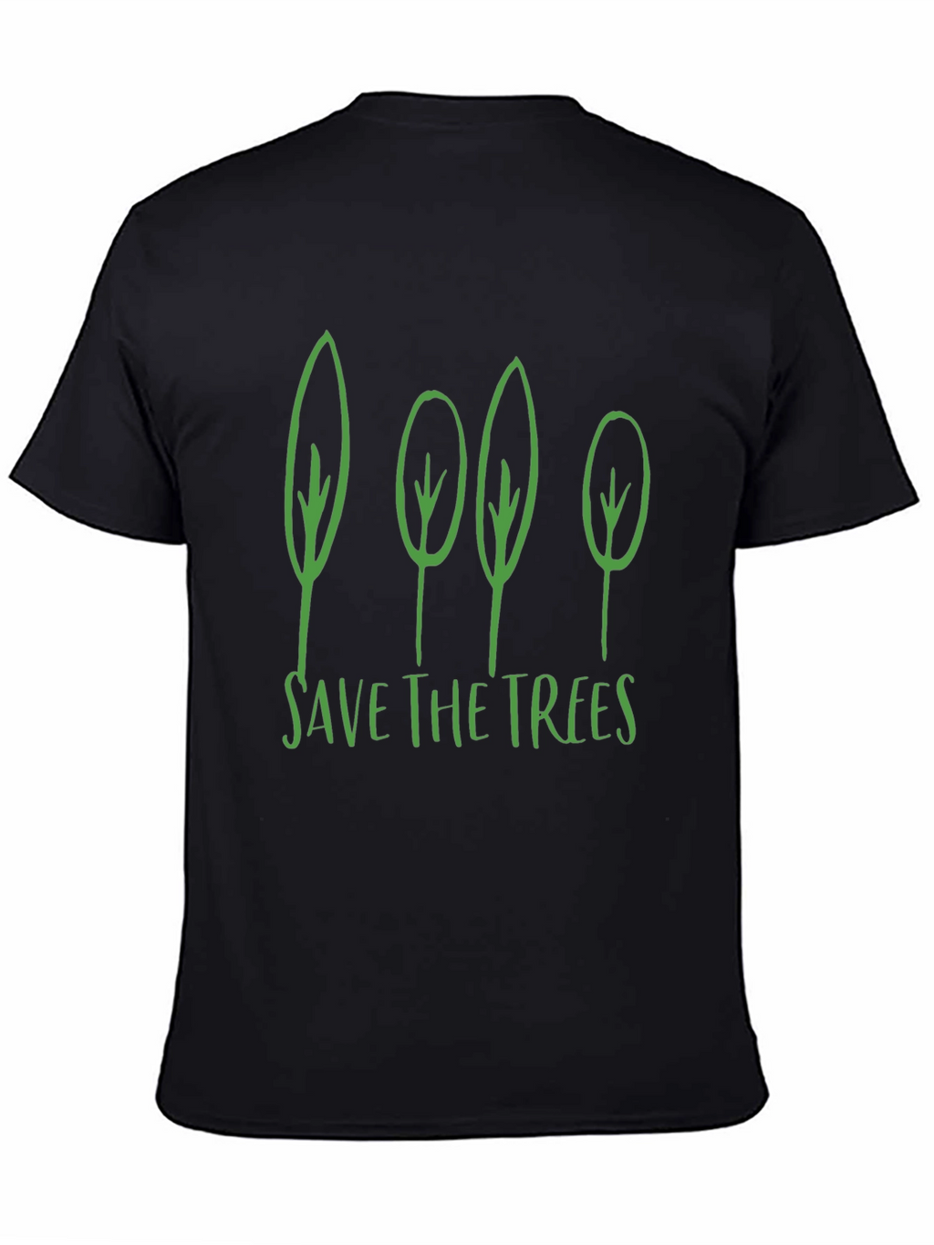Save The Trees Graphic Tee - Eco-Friendly Shirt