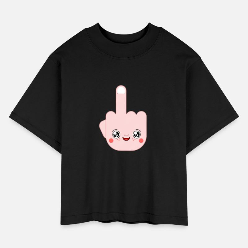 "Cheerful Sarcasm: The Fun Finger"