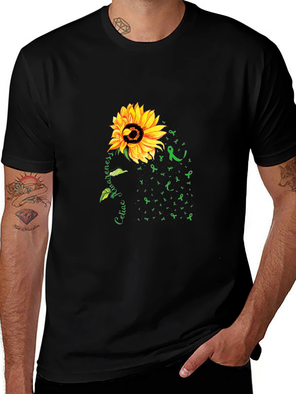 Celiac Awareness Sunflower T-Shirt