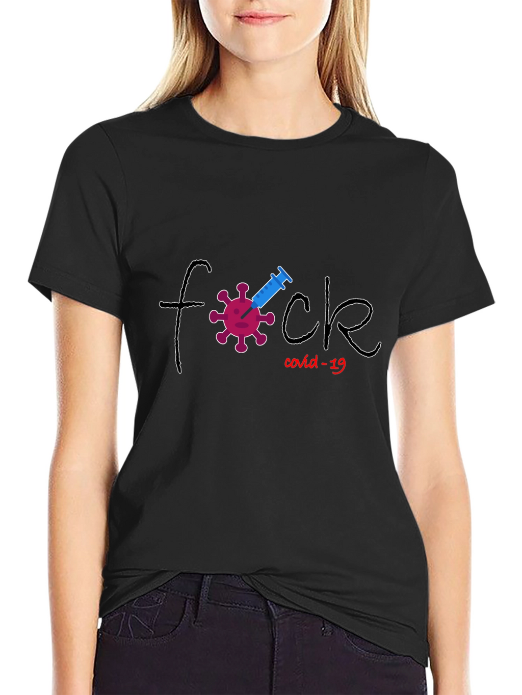 Anti-COVID-19 T-shirt - Bold Design