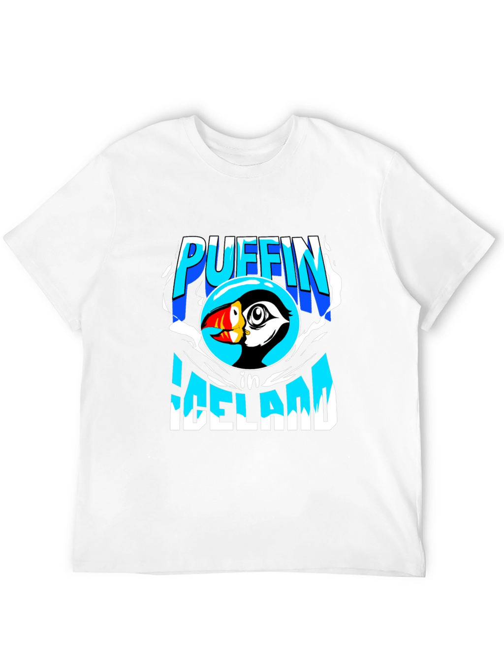 Puffin in Iceland Graphic Tee