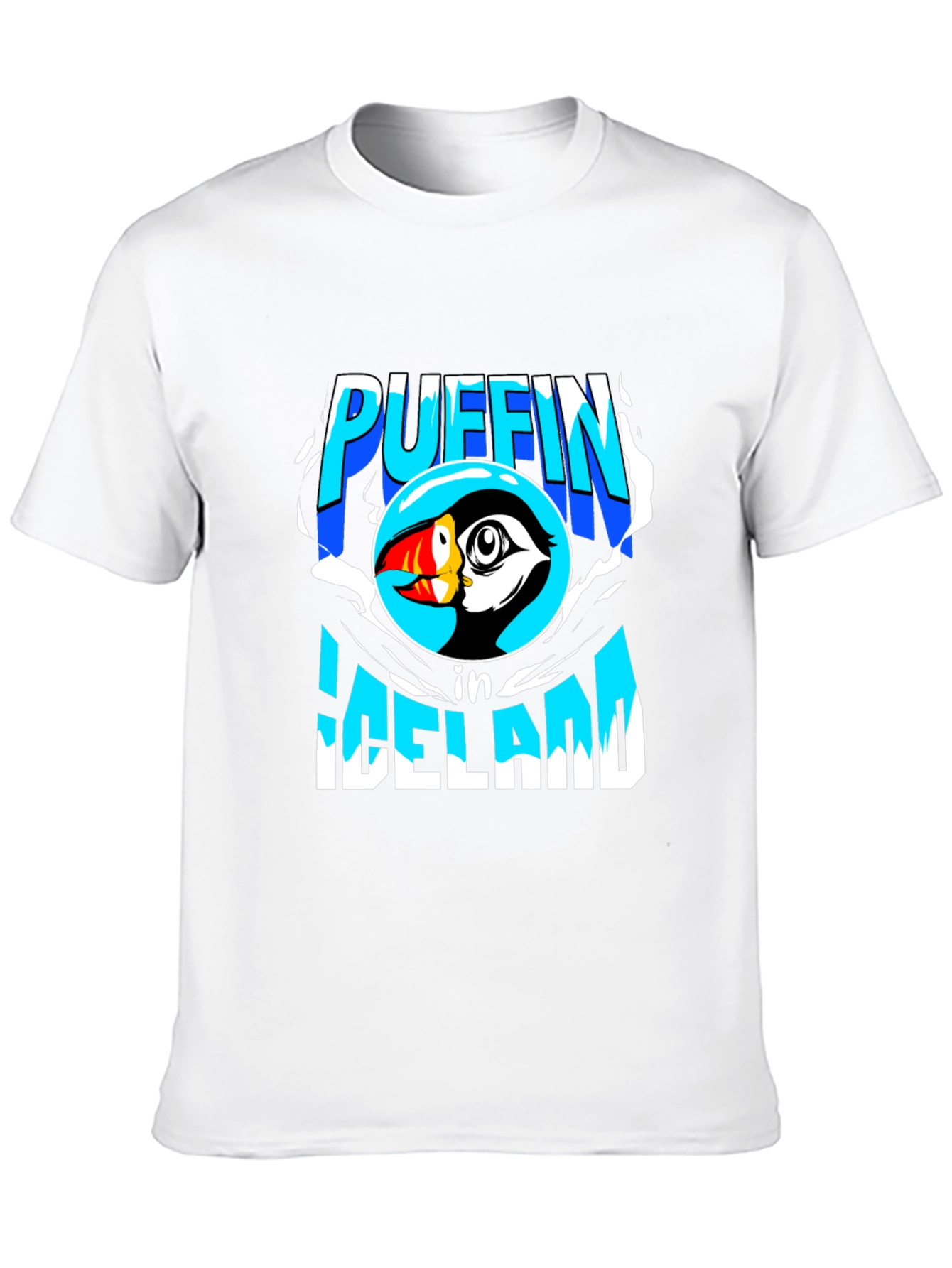 Puffin in Iceland Graphic Tee