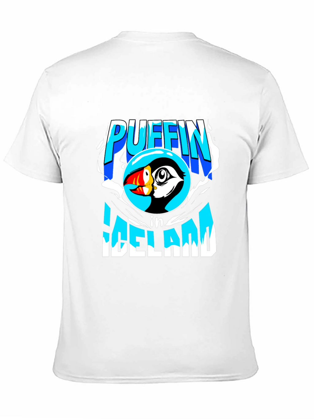 Puffin in Iceland Graphic Tee