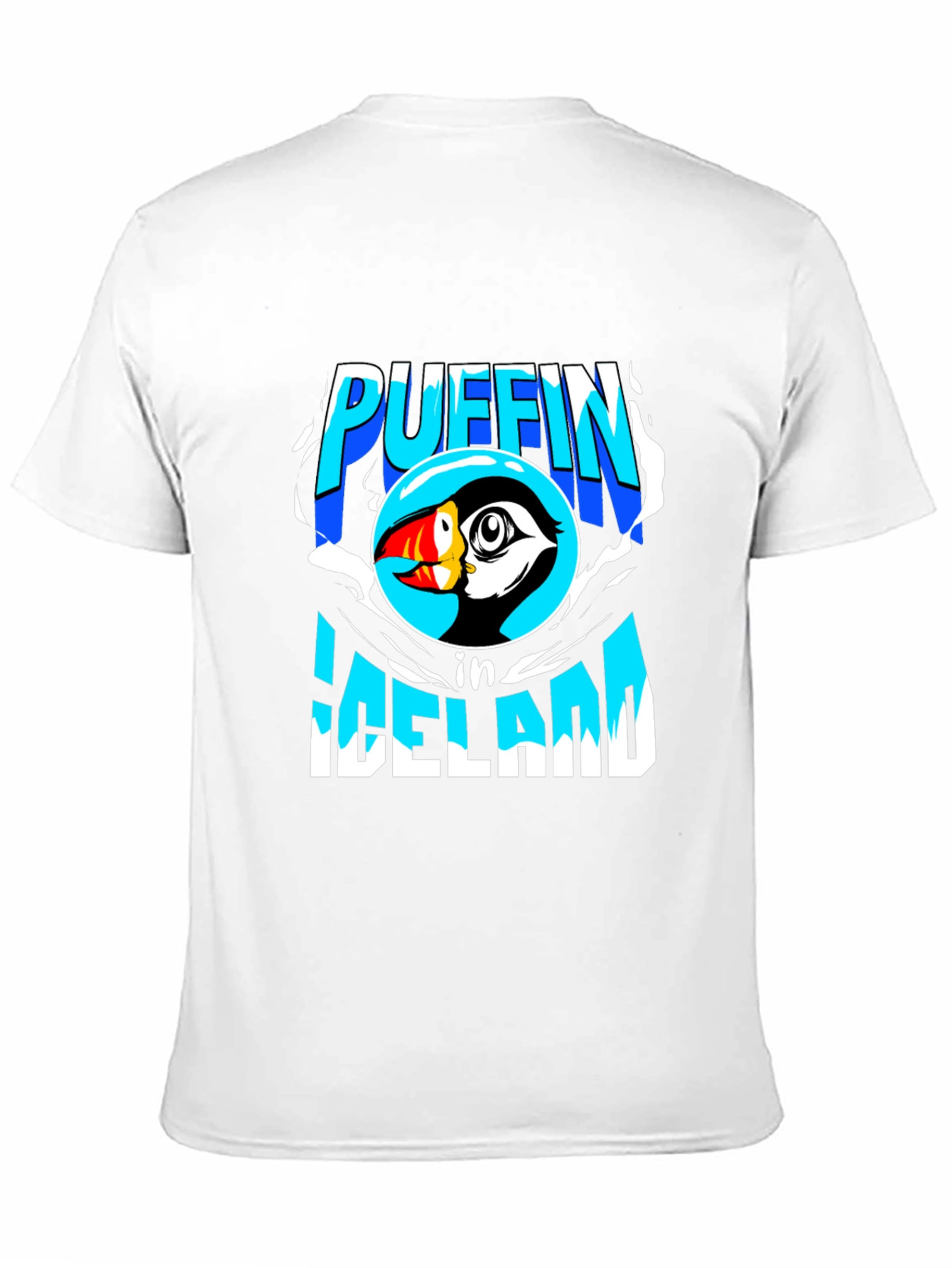 Puffin in Iceland Graphic Tee