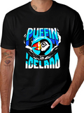 Puffin in Iceland Graphic Tee