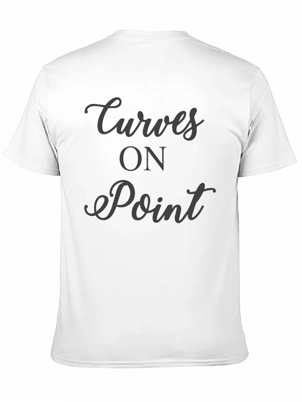 Curves On Point Graphic Tee - Unisex