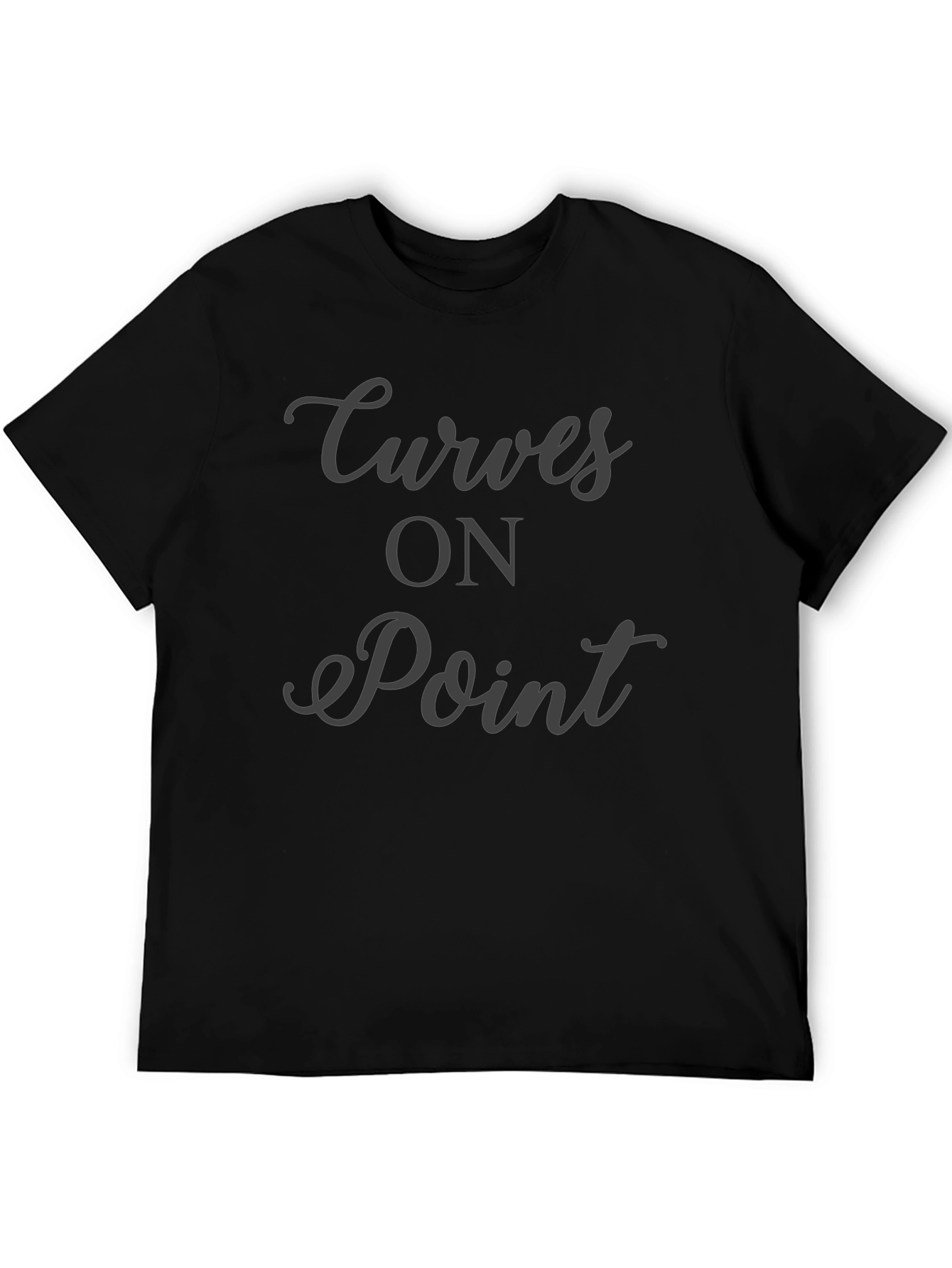 Curves On Point Graphic Tee - Unisex