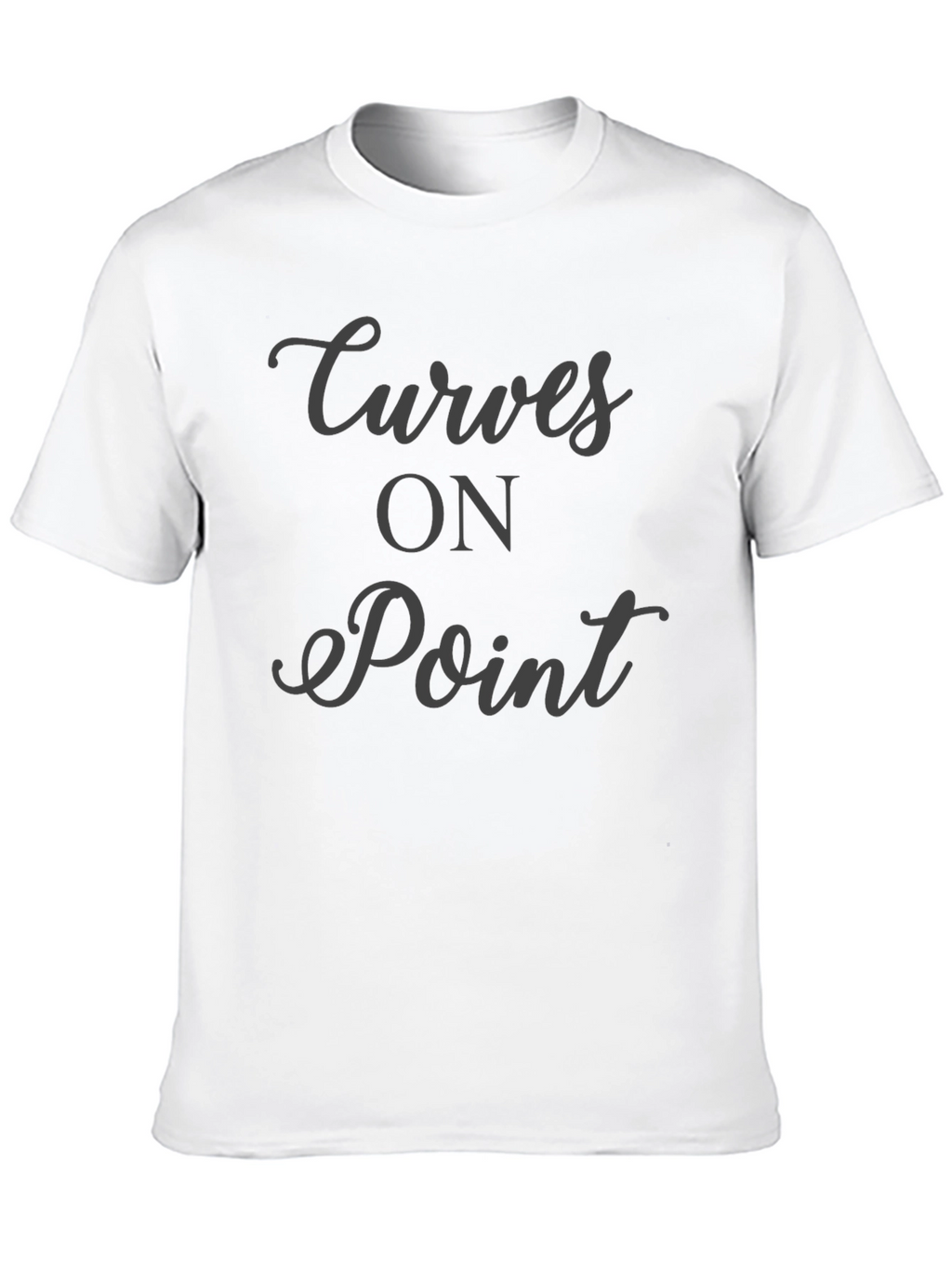 Curves On Point Graphic Tee - Unisex