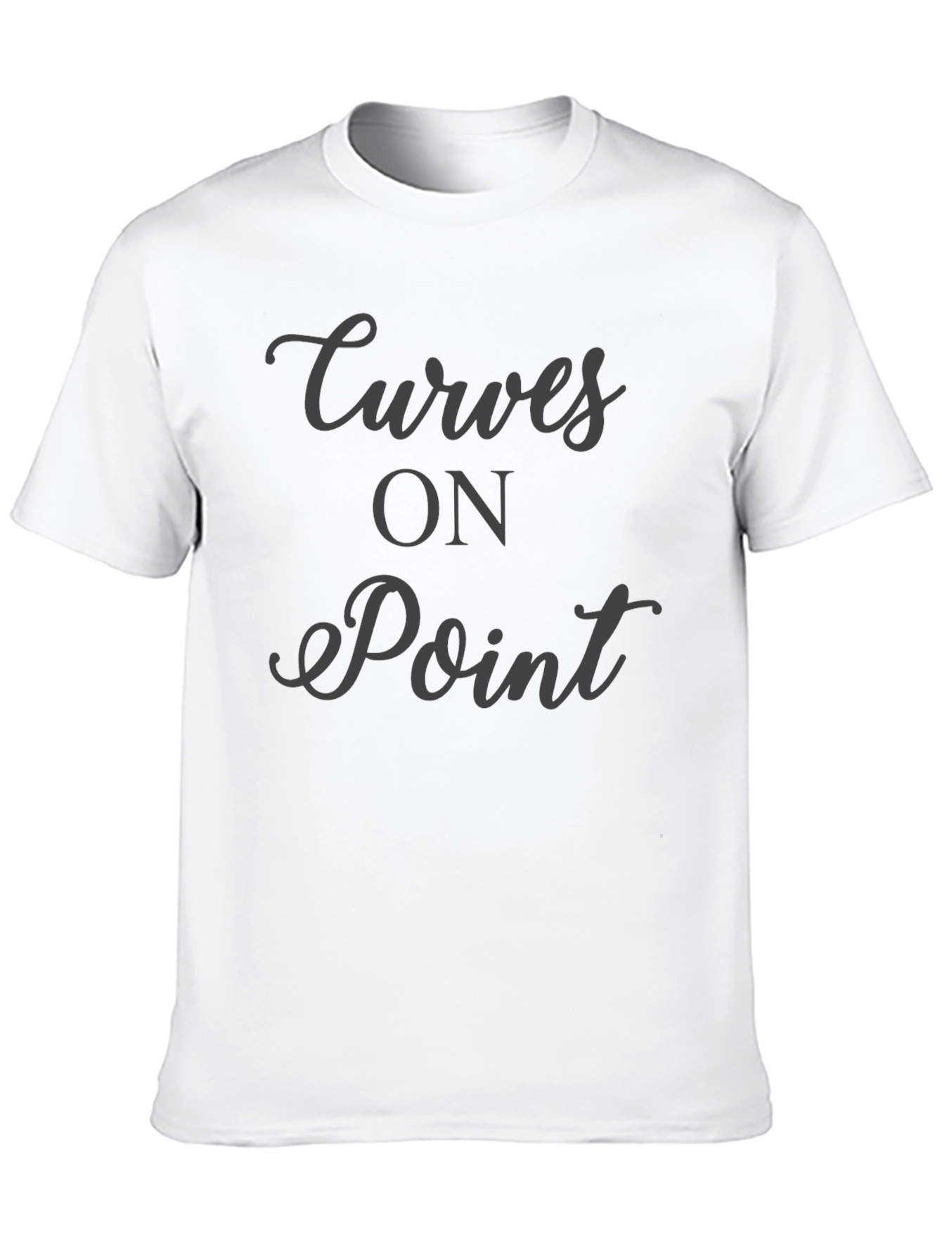 Curves On Point Graphic Tee - Unisex