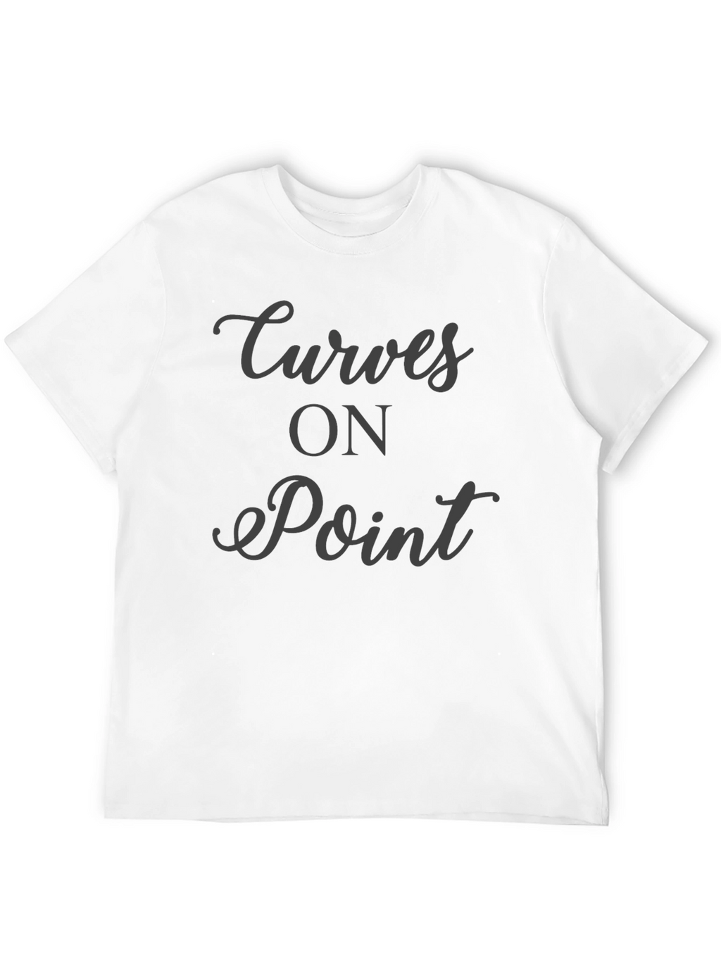 Curves On Point Graphic Tee - Unisex