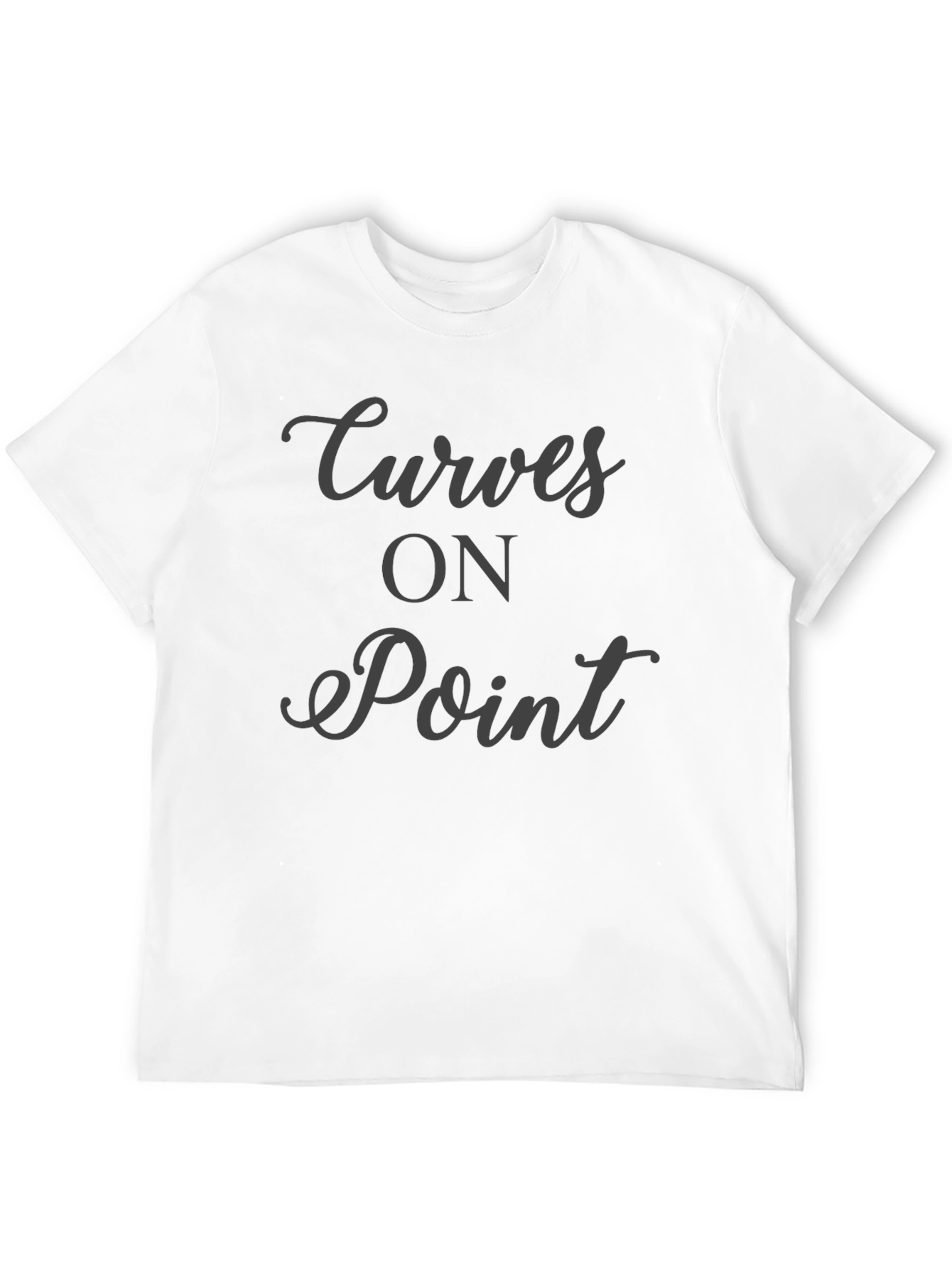 Curves On Point Graphic Tee - Unisex