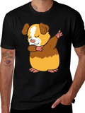 Dabbing Guinea Pig T-Shirt - Funny Pet Lover Tee