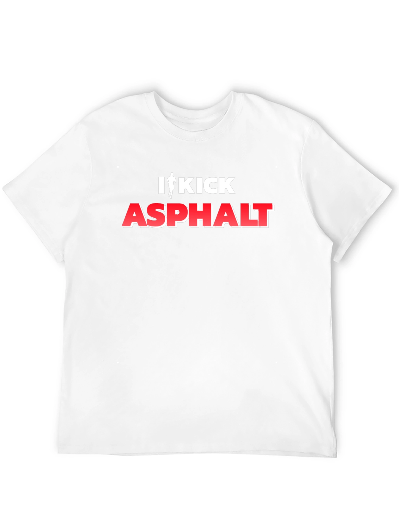 I Kick Asphalt Graphic T-Shirt - Black