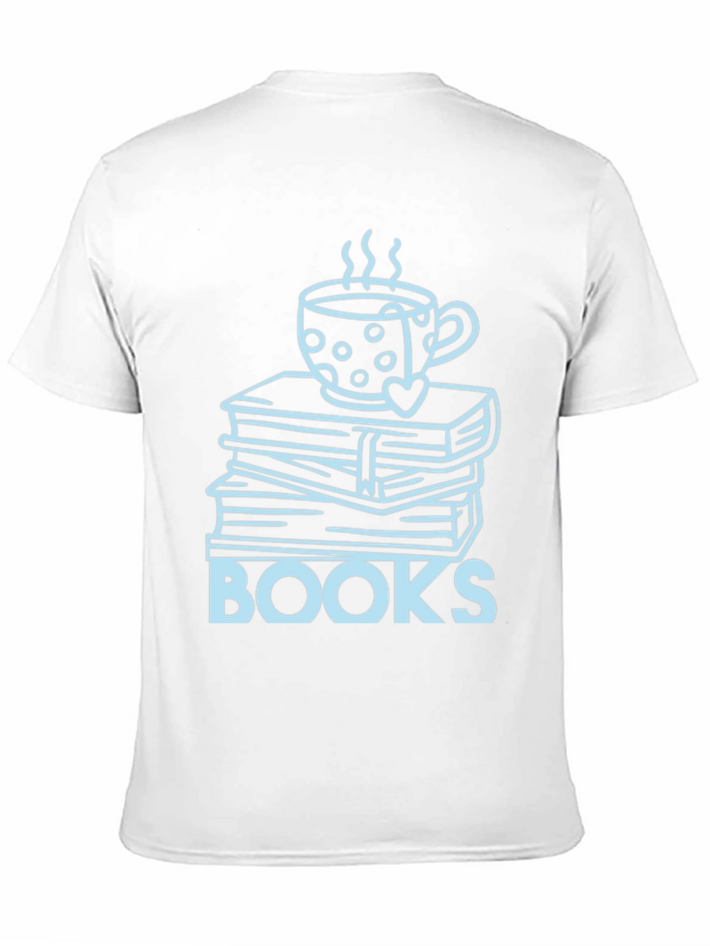 Books & Coffee T-Shirt - Cozy Reader Apparel