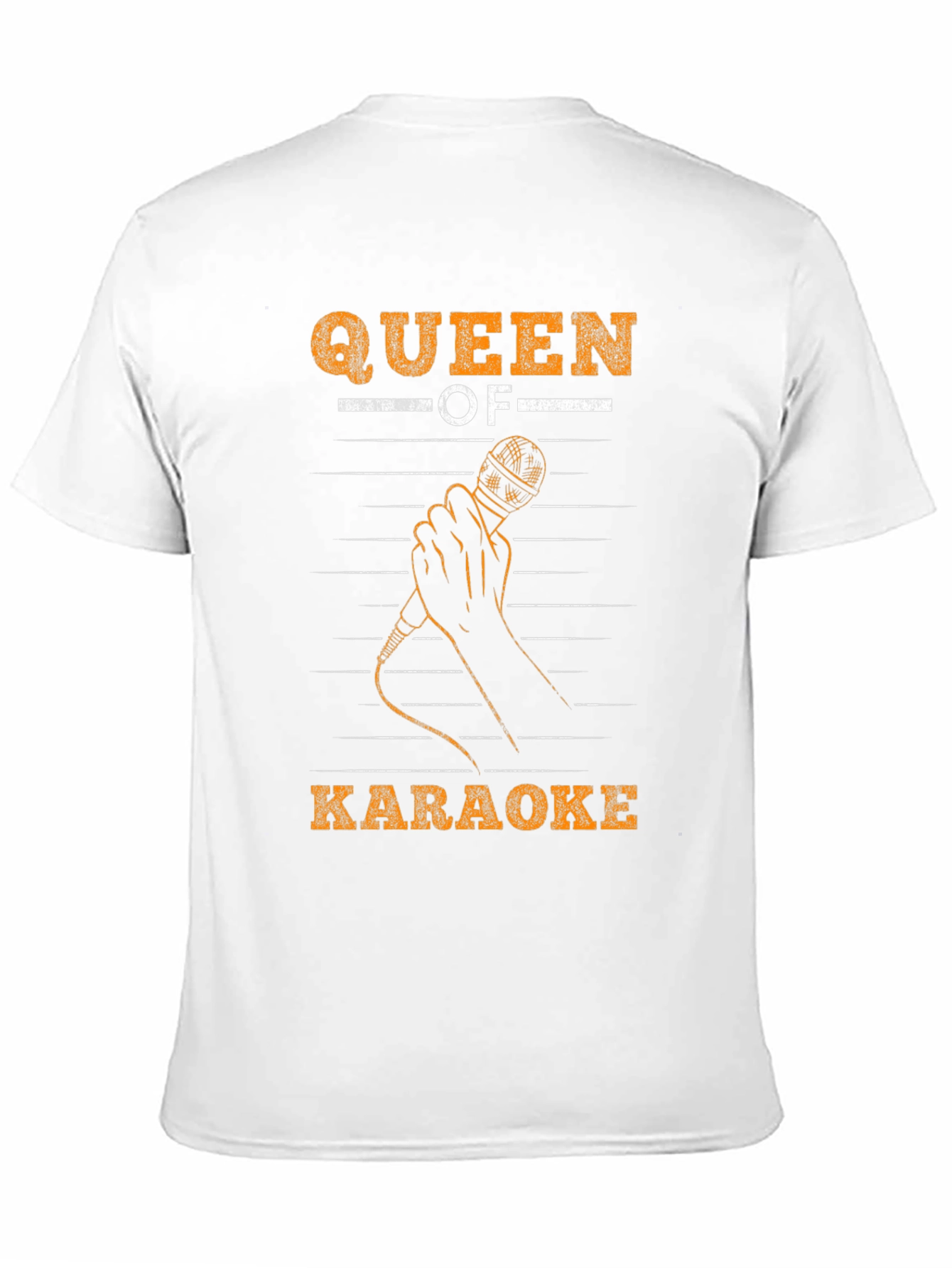 Queen of Karaoke Graphic Tee - Black