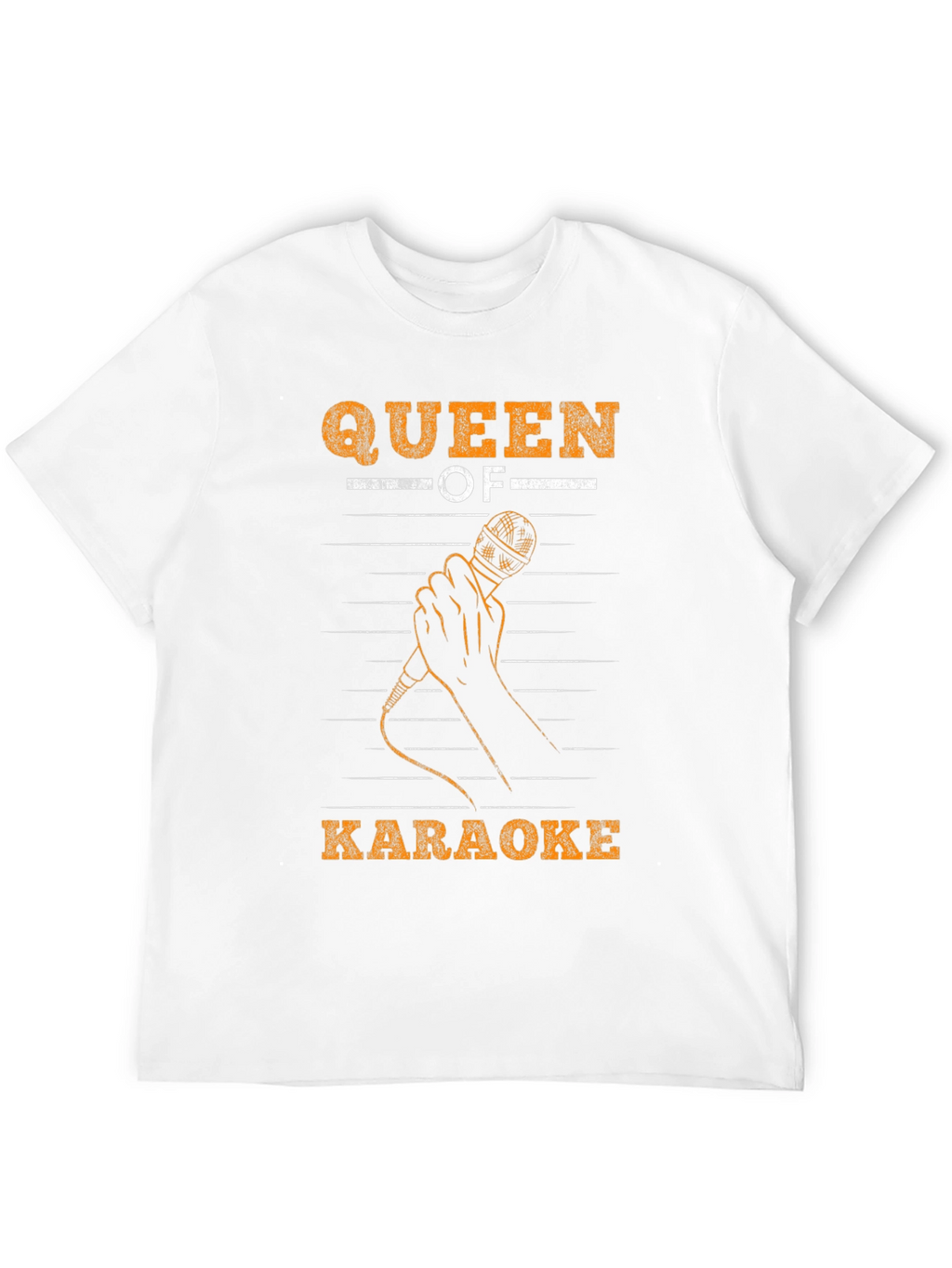 Queen of Karaoke Graphic Tee - Black