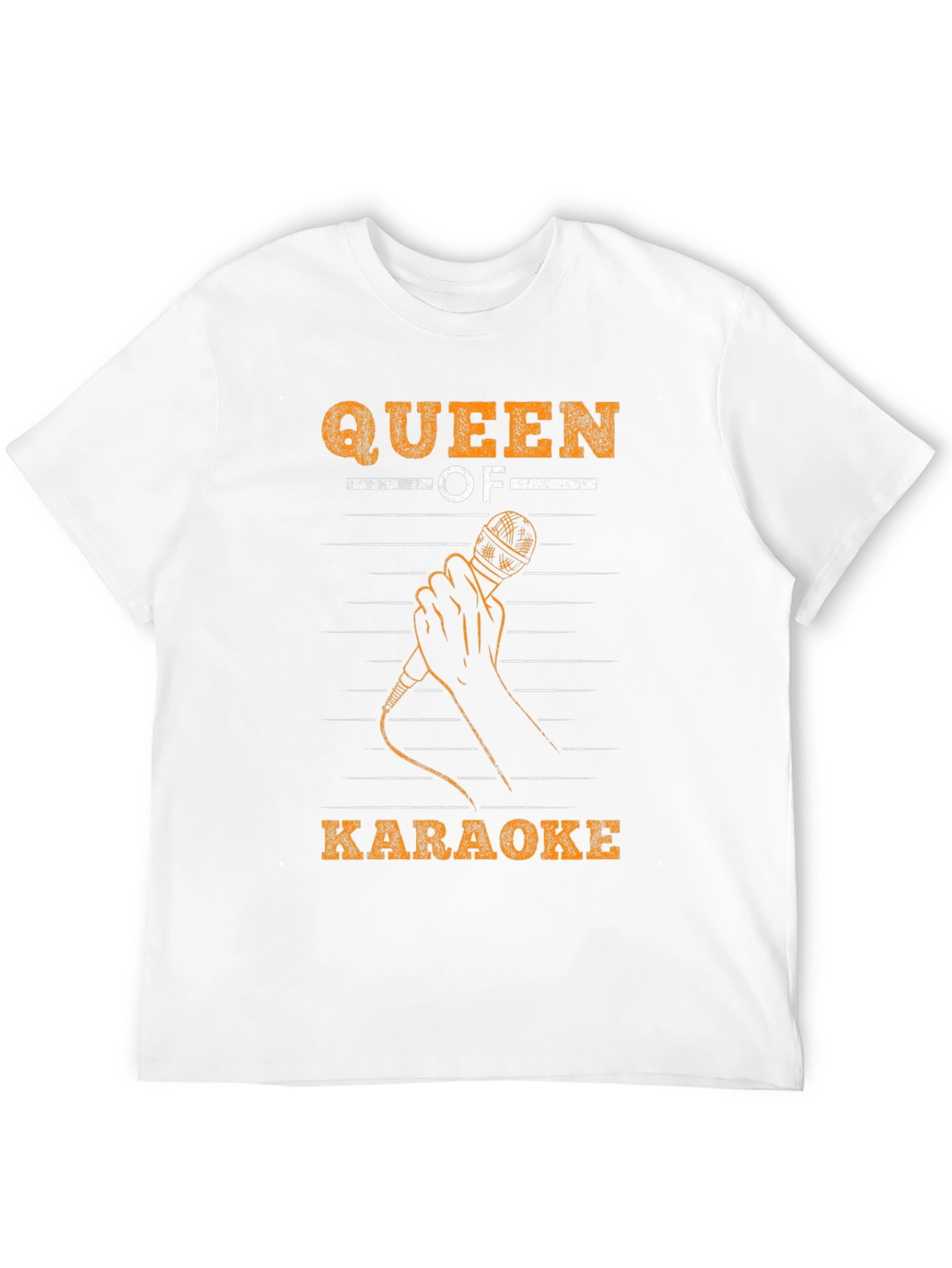 Queen of Karaoke Graphic Tee - Black