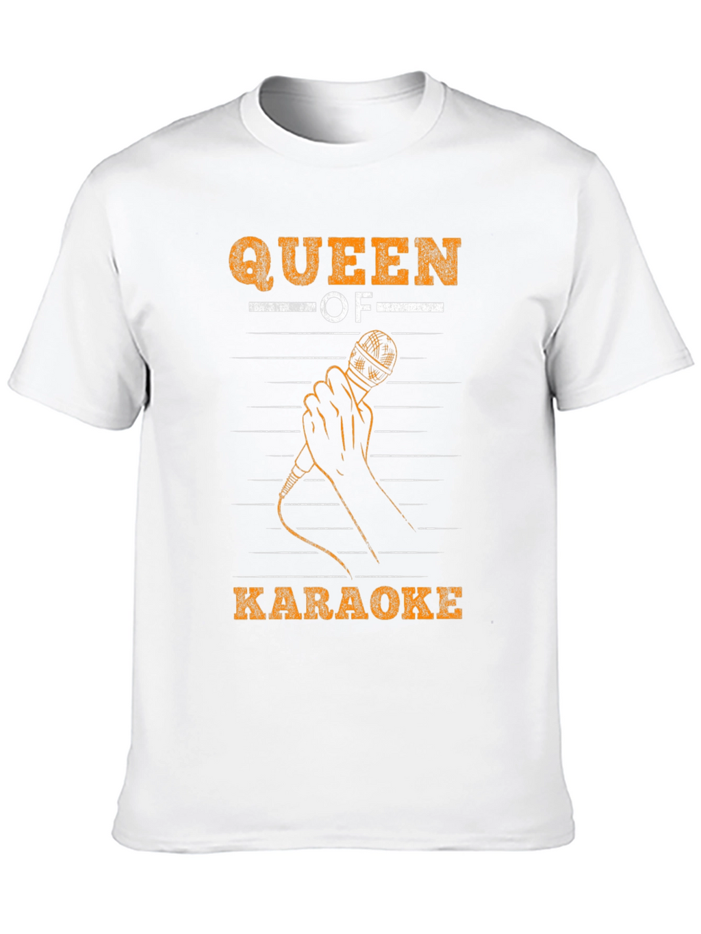 Queen of Karaoke Graphic Tee - Black