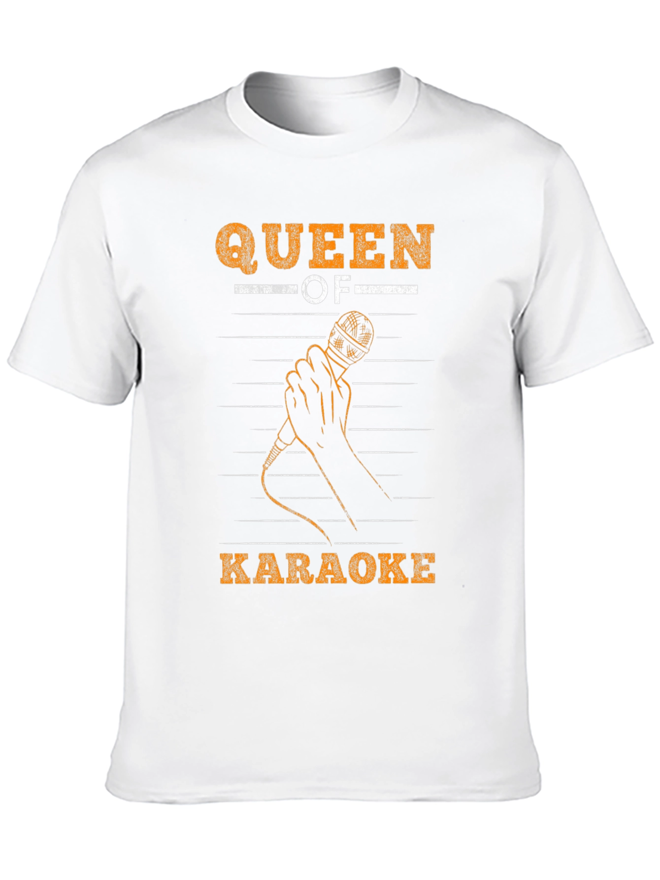 Queen of Karaoke Graphic Tee - Black