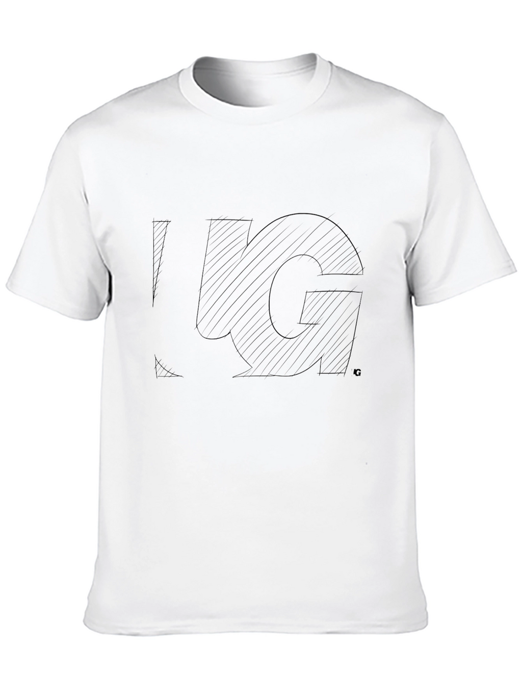 Black Graphic Tee - Understated Style