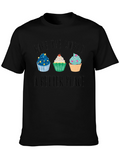 Bake the World Better Place Cupcake Graphic Tee