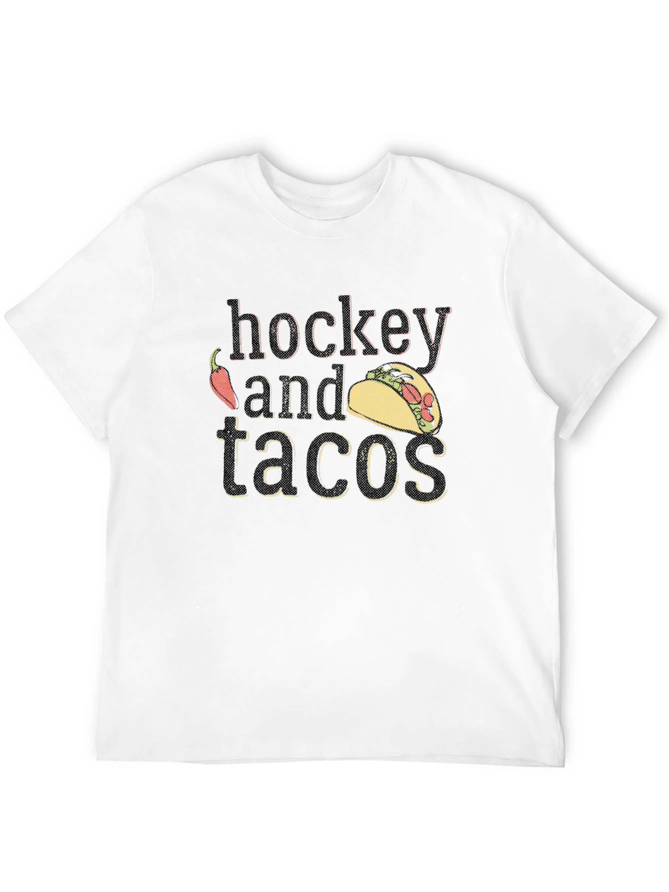 Hockey and Tacos Graphic Tee
