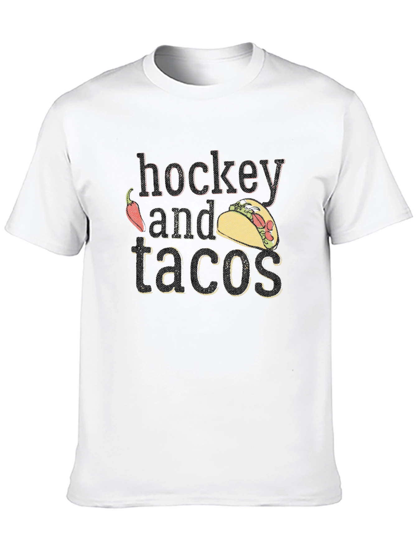 Hockey and Tacos Graphic Tee