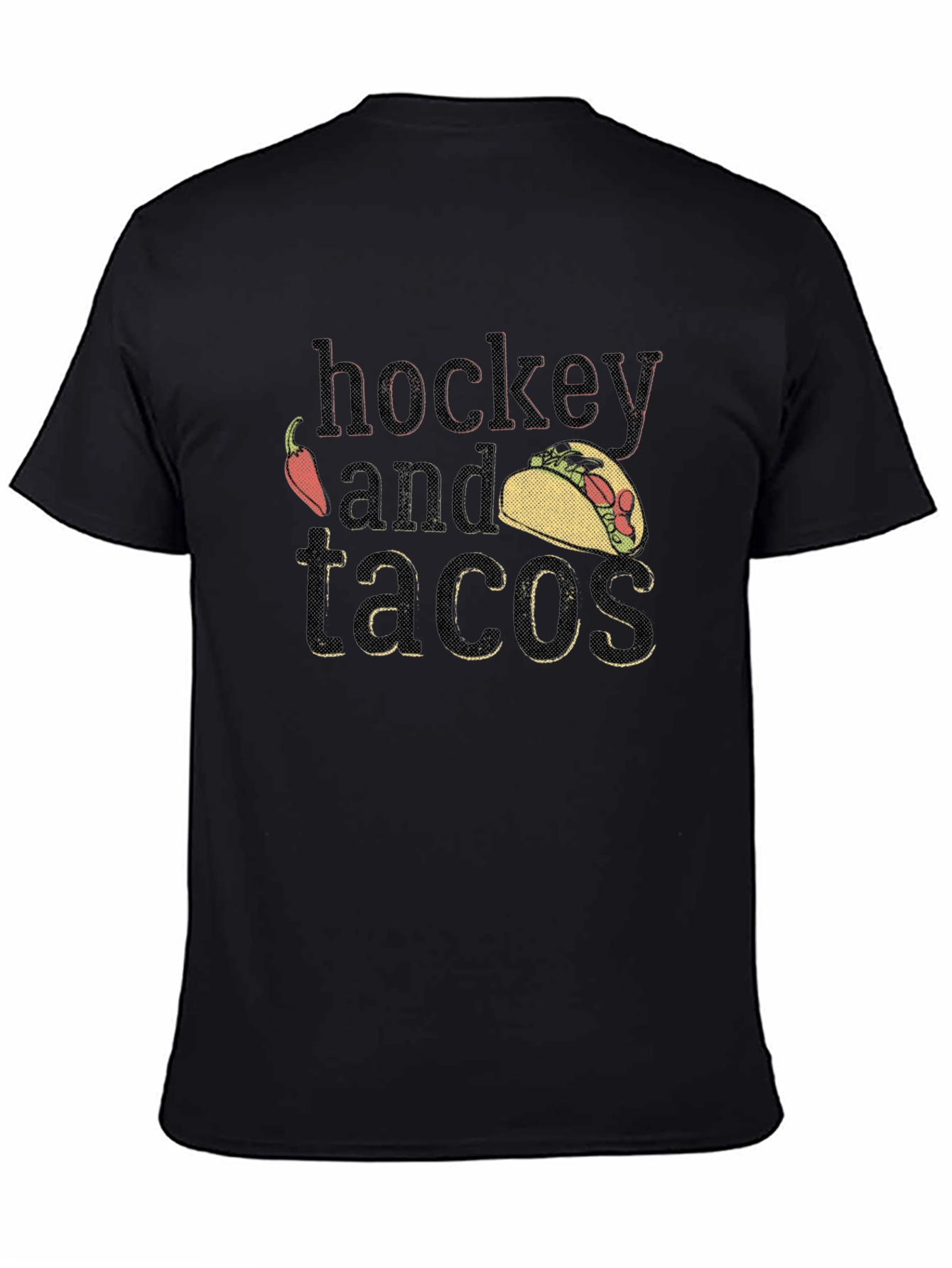 Hockey and Tacos Graphic Tee